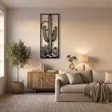 Saguaro Cactus Panel metal wall art – image 6
