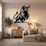 Charging Bull metal wall art – image 6
