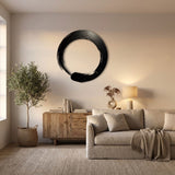 Enso Circle metal wall art – image 6