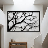 Bare Tree Branches Panel metal wall art – image 6