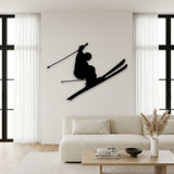 Skier Jump metal wall art – image 6
