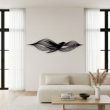 Bird in Flight Lines metal wall art – image 6