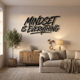 Mindset Is Everything metal wall art – image 6