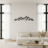 Mountain Range Silhouette metal wall art – image 6