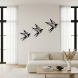 Origami Birds metal wall art – image 6