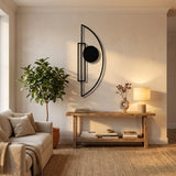 Half Circle and Sun metal wall art – image 6