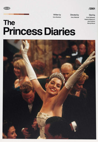 The Princess Diaries Movie Wall Poster Home Wall Décor – Cinematic Traditional Poster for Home Decor