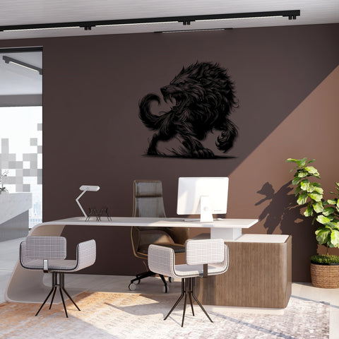 Wolf Metal Wall Art