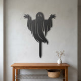 Spooky Ghost metal wall art – image 7