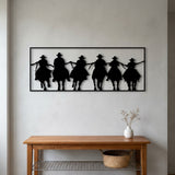 Cowboy Riders Panel metal wall art – image 7