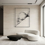Sisyphus and the Boulder metal wall art – image 7