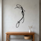 Abstract Dragonfly Line metal wall art – image 7