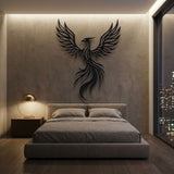 Rising Phoenix metal wall art – image 7