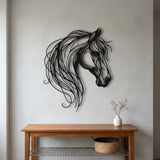 Horse Head metal wall art – image 7