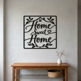 Home Sweet Home Script metal wall art – image 7