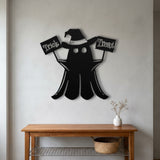 Trick or Treat Ghost metal wall art – image 7