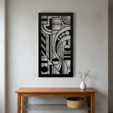 Art Deco Abstract Panel metal wall art – image 7
