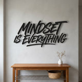 Mindset Is Everything metal wall art – image 7