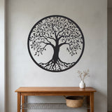 Tree of Life Round metal wall art – image 7