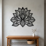 Mandala Lotus Flower metal wall art – image 7