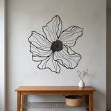 Open Blossom Flower metal wall art – image 7