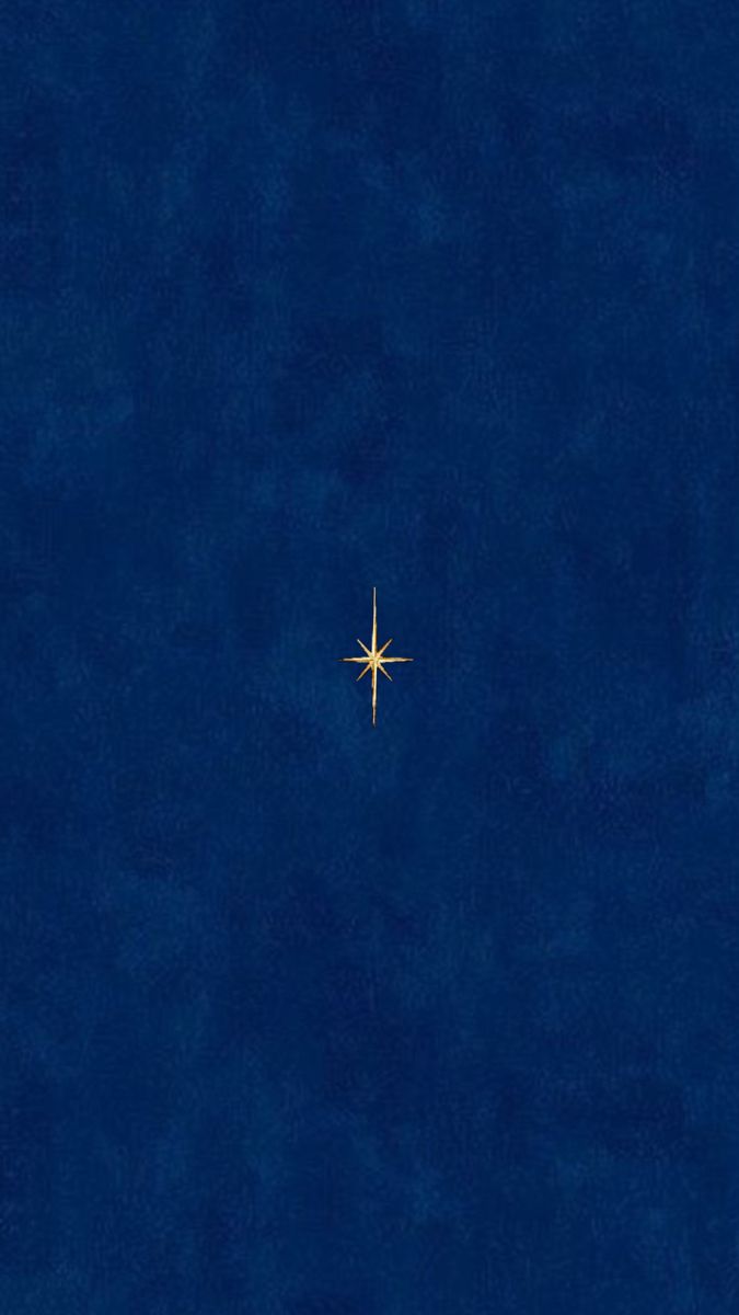 Gold Star Minimal Wall Décor Print