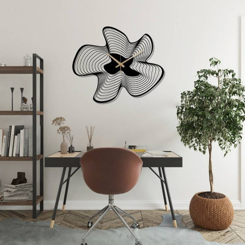 Wayv Metal Wall Clock