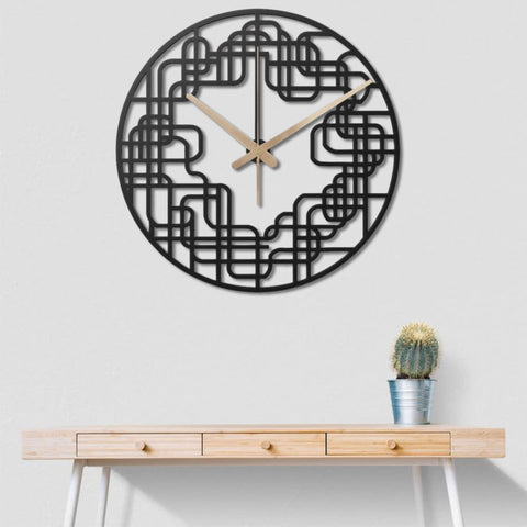 Celtic Knot Circular Metal Wall Clock