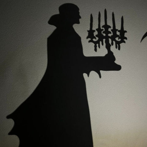 Vampire Metal Yard Art, Halloween Decor