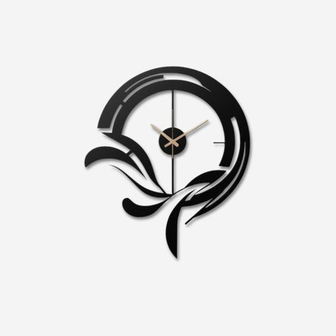 Modern Elegant Metal Wall Clock