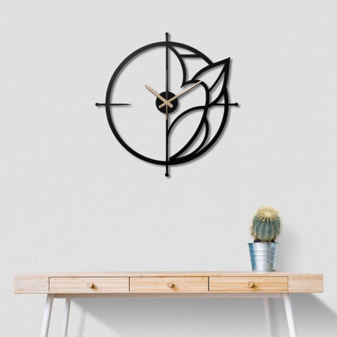 Unique Modern Metal Wall Clock