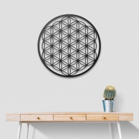 Life Of Flower Metal Wall Art Decor