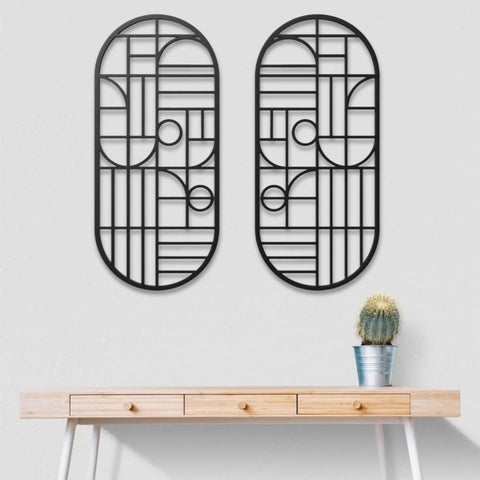 Livingroom Modern Metal Wall Art