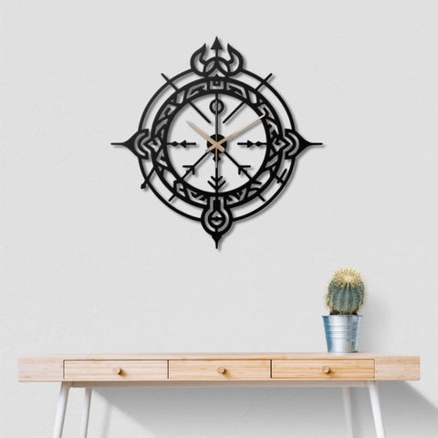 Nordic Metal Wall Clock