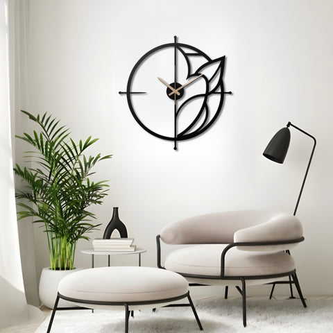 Unique Modern Metal Wall Clock