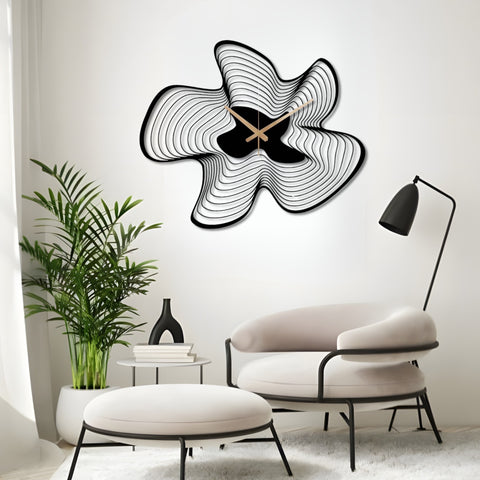 Wayv Metal Wall Clock