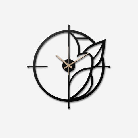 Unique Modern Metal Wall Clock