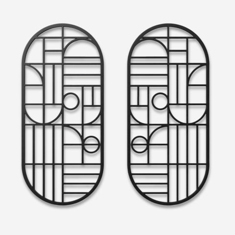 Livingroom Modern Metal Wall Art