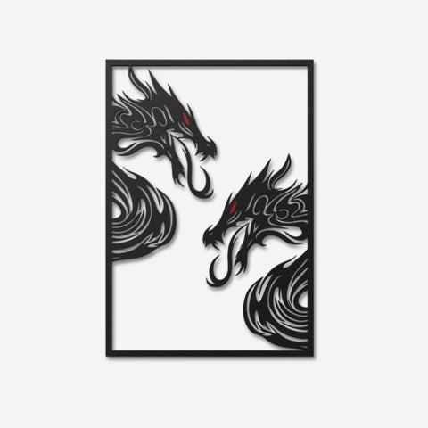 Dragon Metal Wall Art