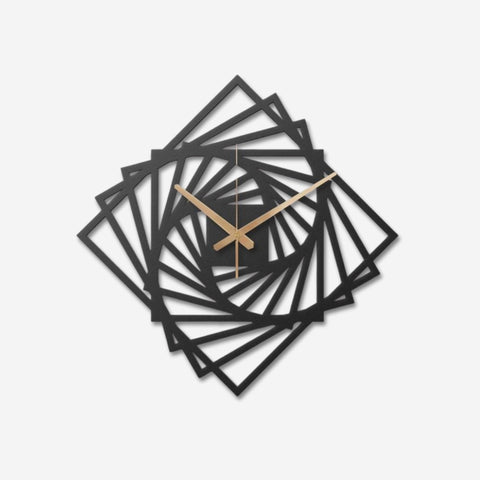 Contemporary Metal Wall Clock