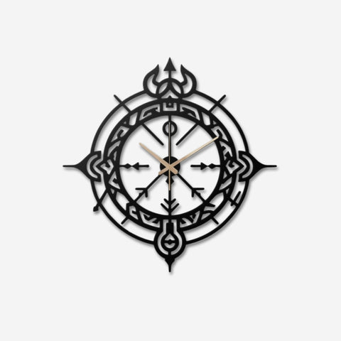 Nordic Metal Wall Clock