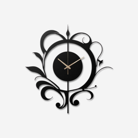 Unique Silent Oversized Metal Wall Clock