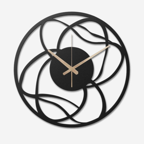 Interesting Oversized Metal Wall Clock