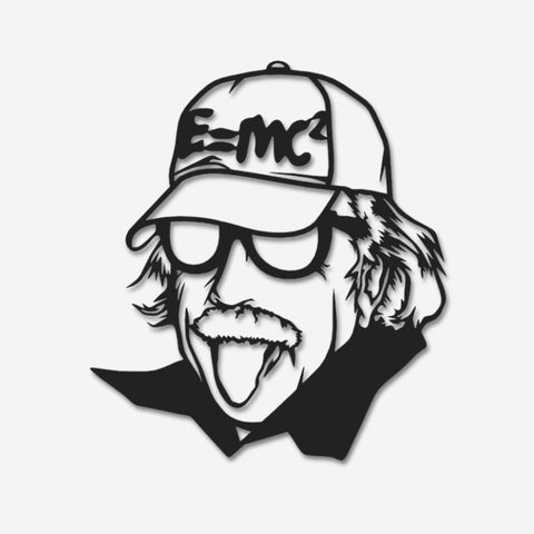 Einstein Metal Wall Art