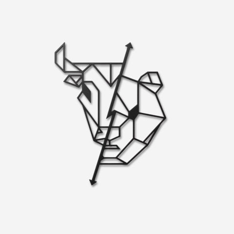 Bull and Bear Metal Wall Art
