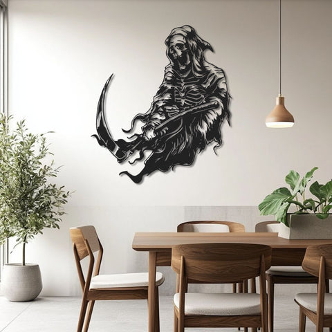 Reaper Metal Wall Art