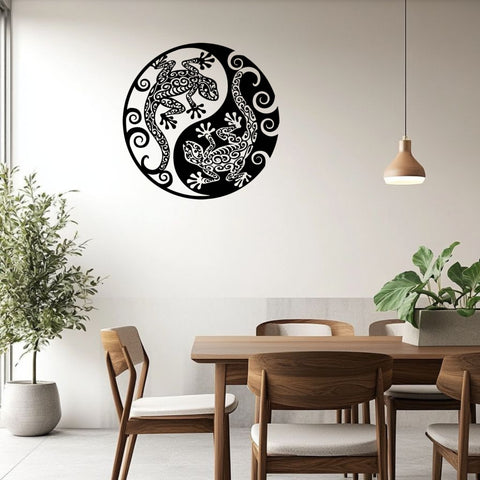 Gecko Metal Wall Art