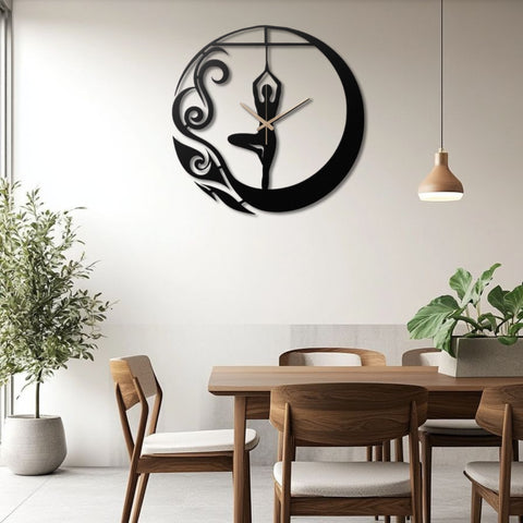 Inspirational Metal Wall Clock