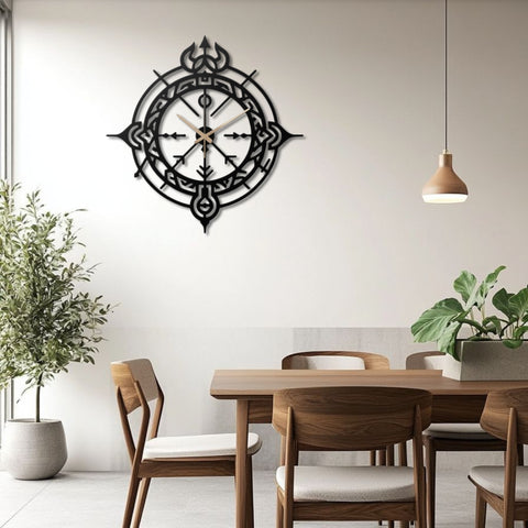 Nordic Metal Wall Clock
