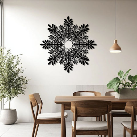 Snowflake Metal Wall Art